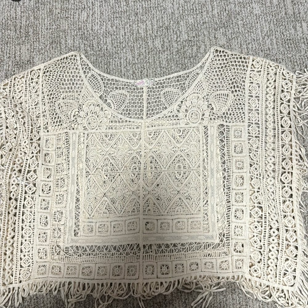 Free People OS fits all shawl